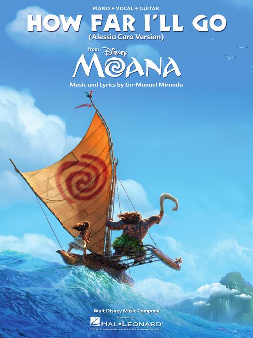 Cover image for How Far I'll Go (from Moana) Sheet Music